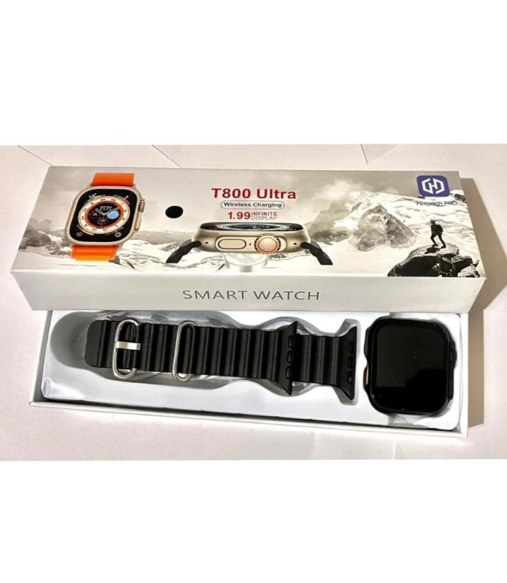 T800 ultra smart watch & wireless charging smart watch ( free size)
